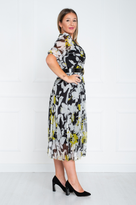 Rochie Aida midi neagra [3]