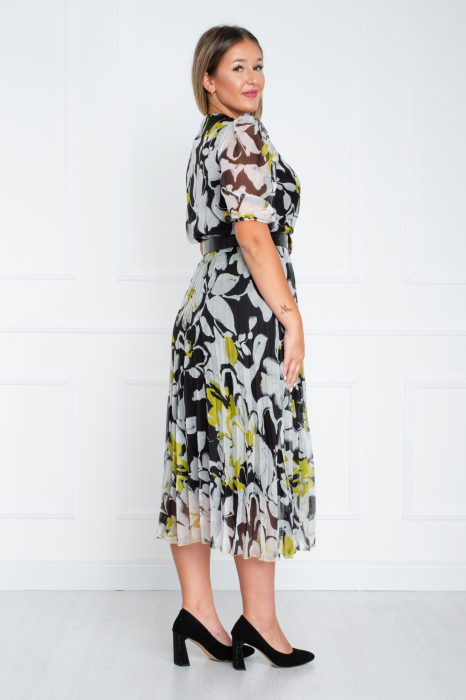 Rochie Aida midi neagra [4]