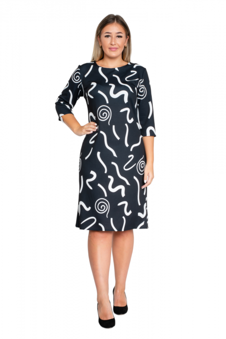 Rochie Ailani midi neagra [5]