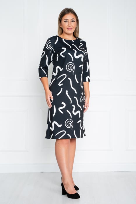 Rochie Ailani midi neagra [3]