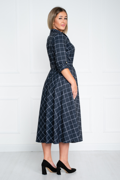 Rochie Aileen midi neagra [4]