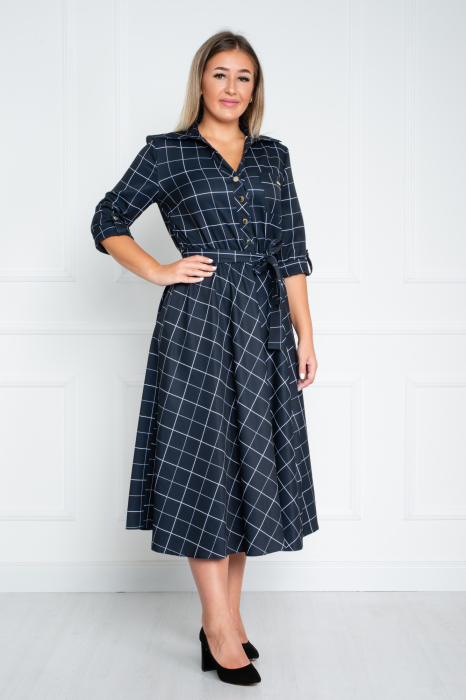 Rochie Aileen midi neagra [2]