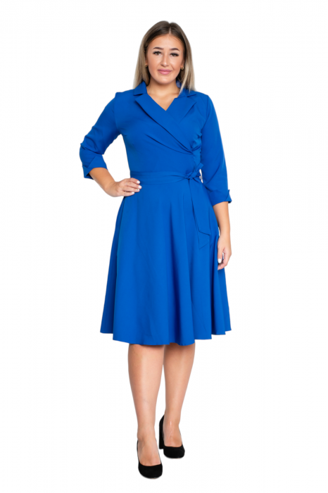 Rochie Ailish midi albastra [5]