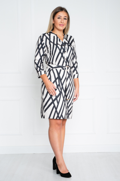 Rochie Aine midi crem [3]