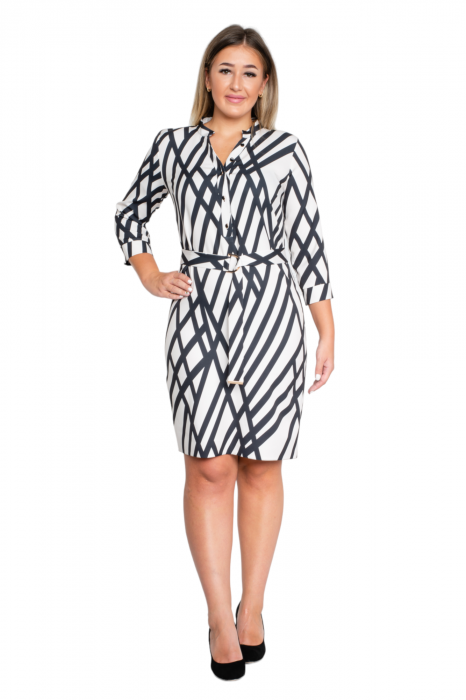 Rochie Aine midi crem [5]