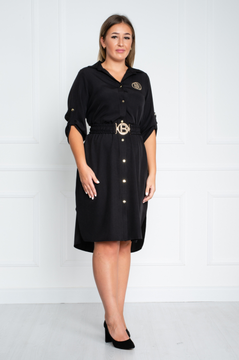 Rochie Alexia midi neagra [3]