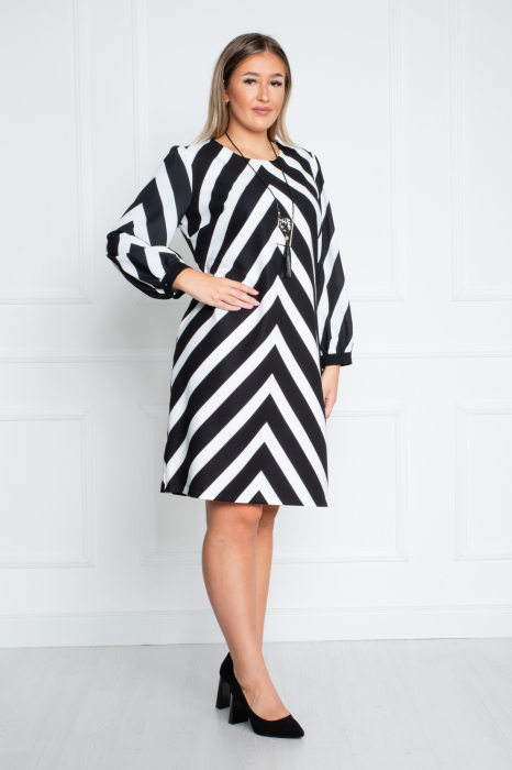 Rochie Alison midi neagra [3]