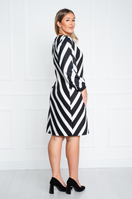 Rochie Alison midi neagra [4]