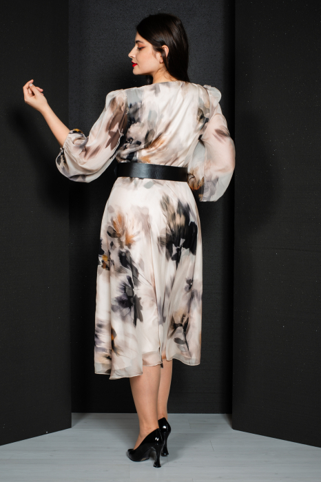 Rochie Alivia scurta crem [5]