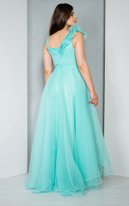 Rochie Aliyah lunga menta [4]
