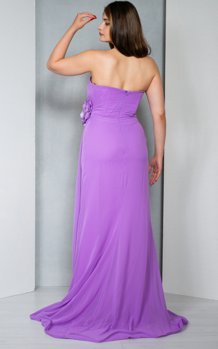 Rochie Alizeh lunga lila [4]