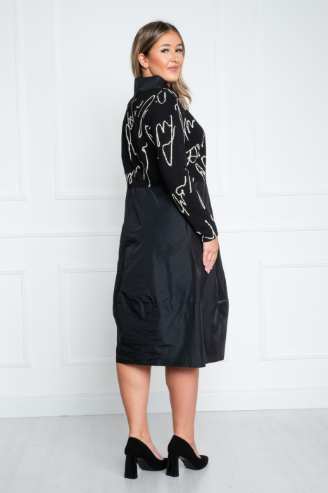 Rochie Alizeh midi neagra [4]