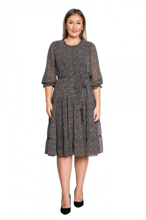 Rochie Alma midi neagra [5]