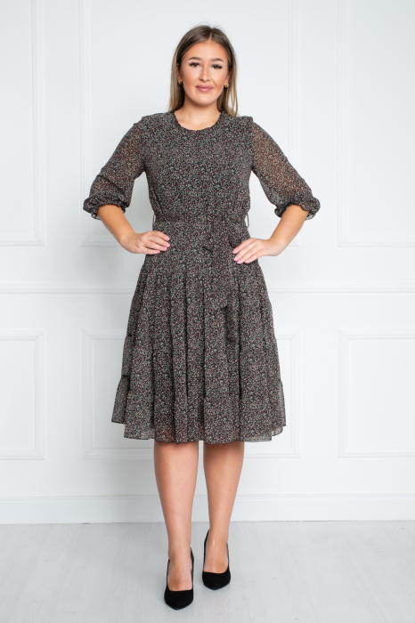 Rochie Alma midi neagra [2]