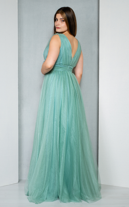 Rochie Alouette lunga vernil [4]