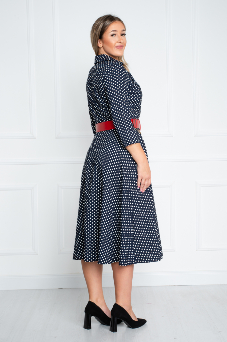 Rochie Alya midi neagra [4]