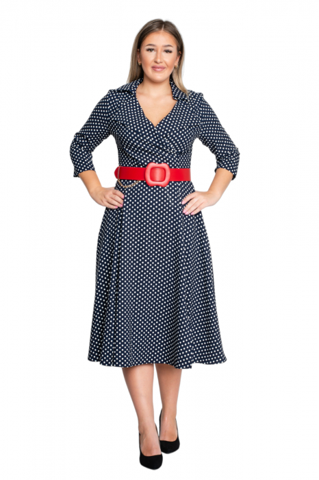 Rochie Alya midi neagra [5]