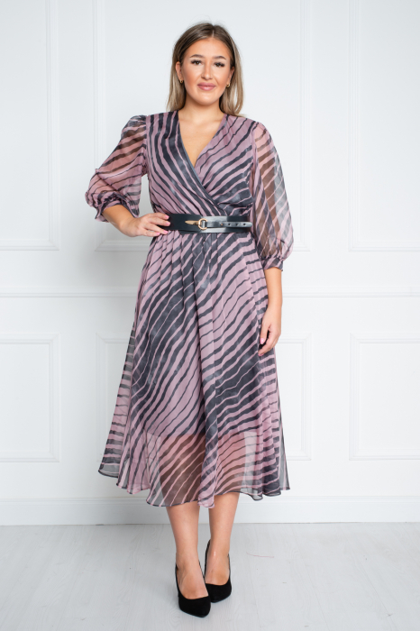 Rochie Ama midi mov [2]