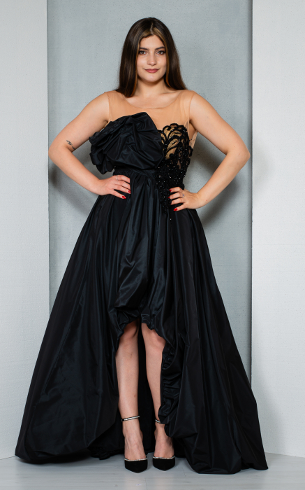 Rochie Amaryllis lunga neagra [2]
