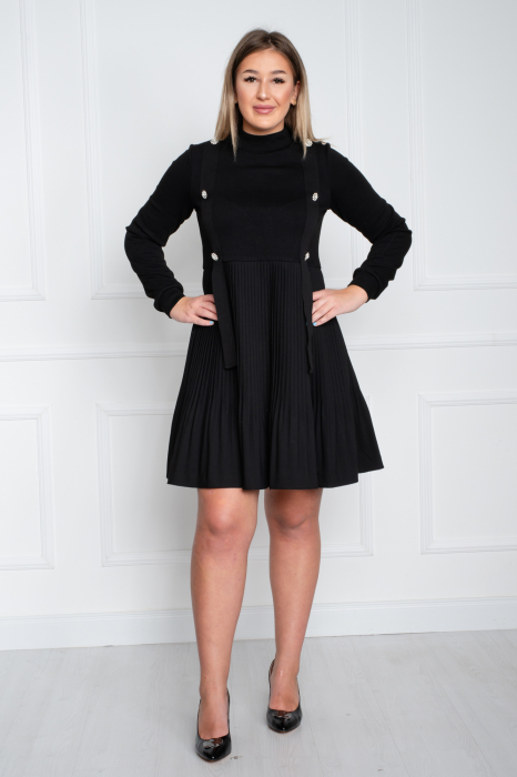Rochie Annabel scurta neagra [2]