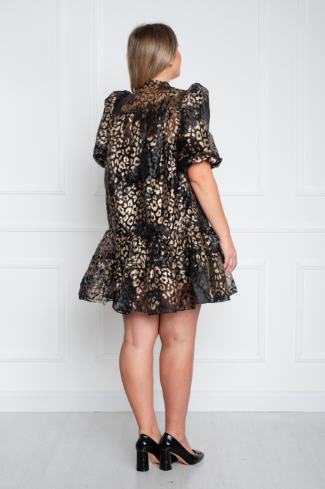Rochie Annika scurta animal-print [4]