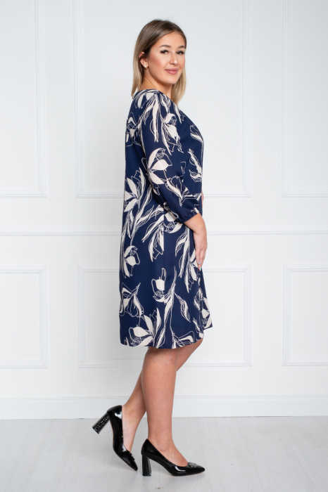 Rochie Anouk midi bleumarin [4]