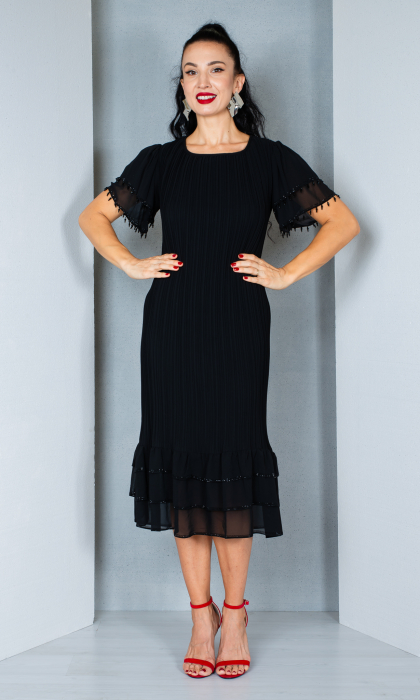 Rochie Anouk midi neagra [2]