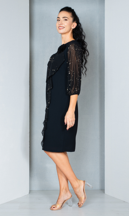 Rochie Anouk midi neagra [6]