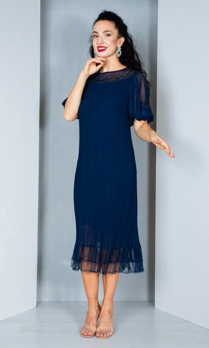 Rochie Anthea midi bleumarin [2]