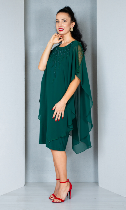 Rochie Antonia midi verde [3]