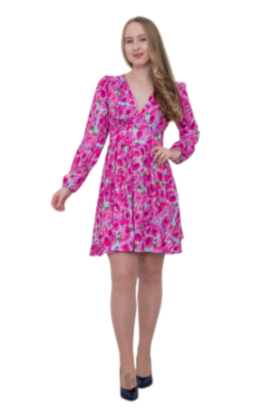 Rochie Ashley roz [5]