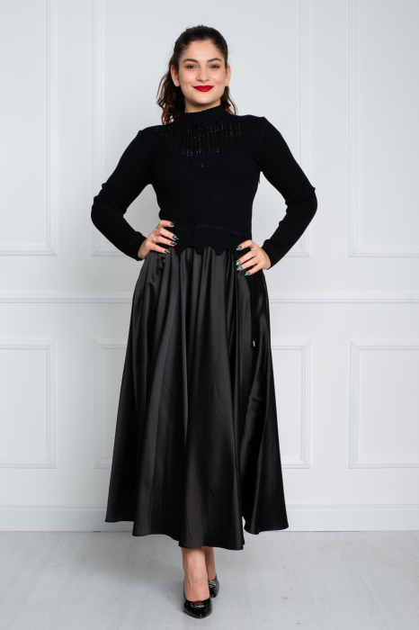 Rochie Azami midi neagra [2]