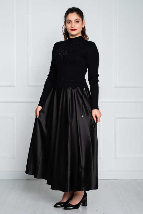 Rochie Azami midi neagra [3]