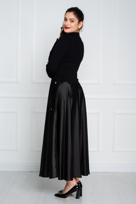 Rochie Azami midi neagra [4]