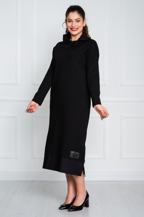 Rochie Babe midi neagra [3]