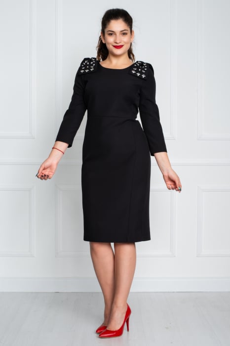 Rochie Banks midi neagra [3]
