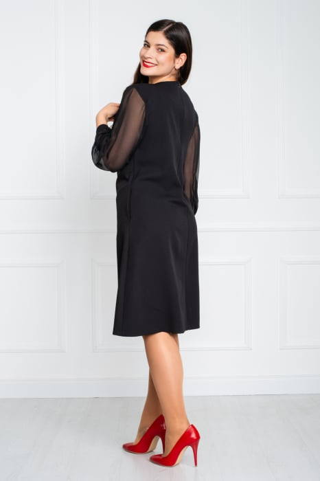 Rochie Braelyn midi neagra [4]