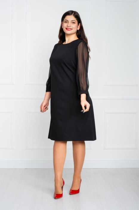 Rochie Braelyn midi neagra [3]