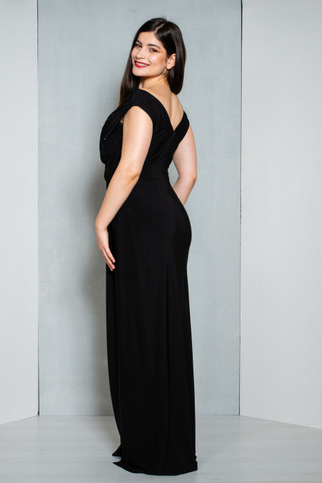 Rochie Brigid lunga neagra [5]