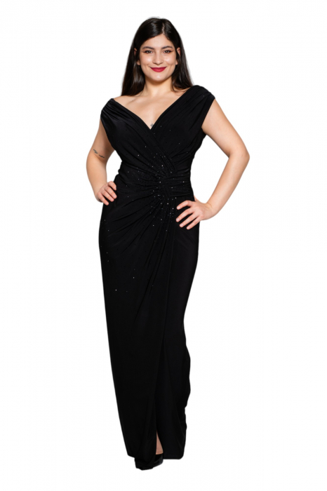Rochie Brigid lunga neagra [6]