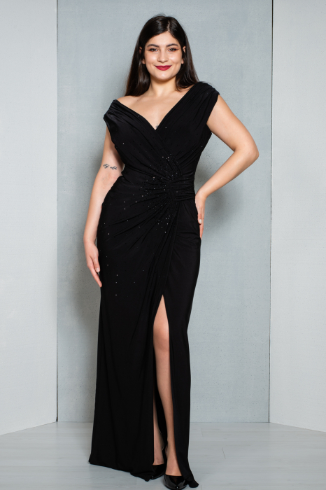 Rochie Brigid lunga neagra [2]