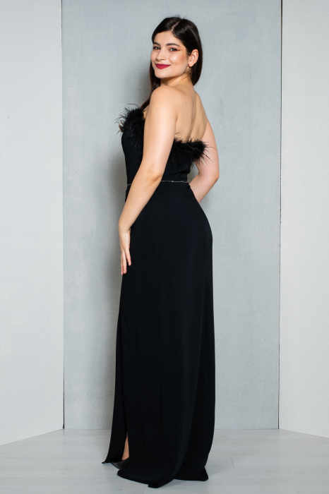 Rochie Brinlee lunga neagra [5]