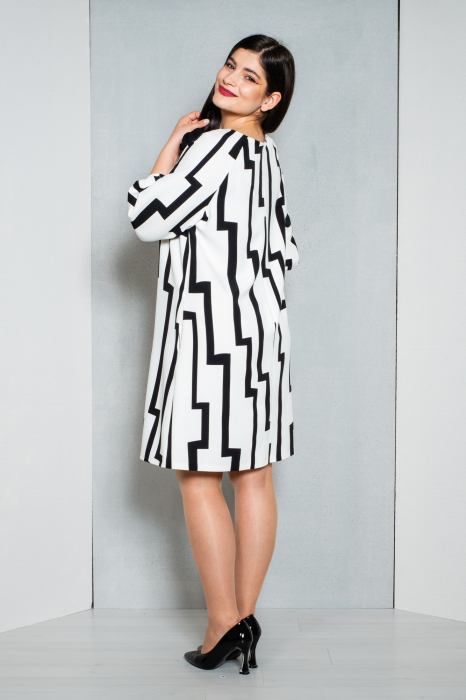 Rochie Brinleigh scurta alba [5]