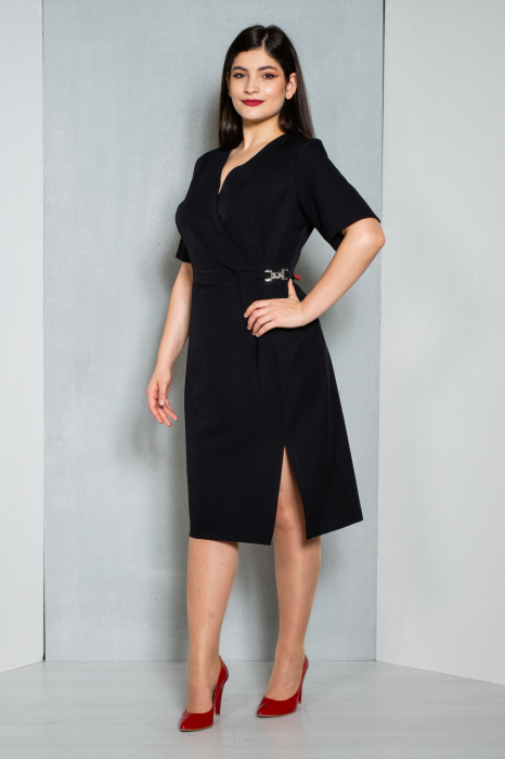 Rochie Brisa midi neagra [4]