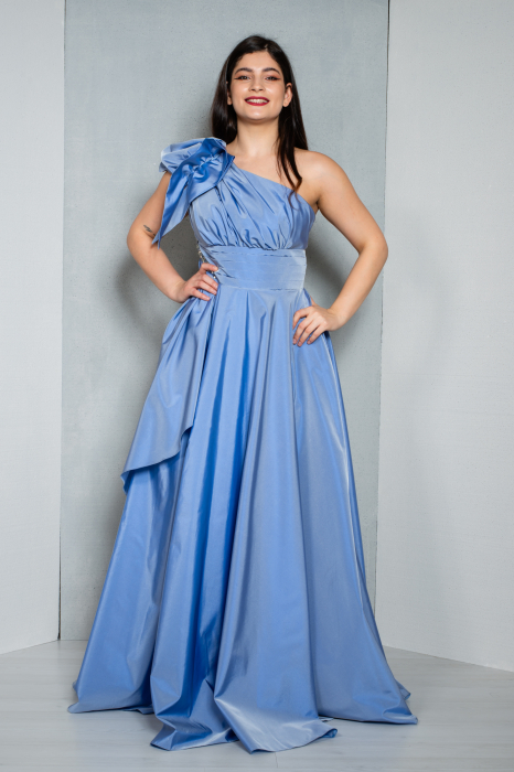 Rochie Brixley lunga mov [2]