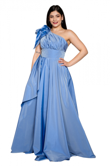 Rochie Brixley lunga mov [6]