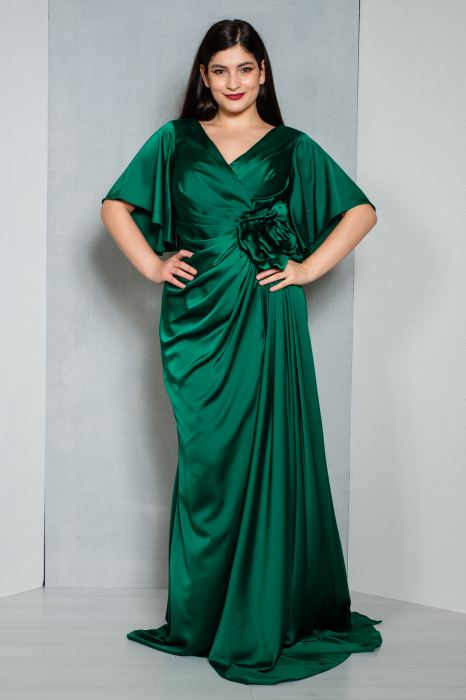 Rochie Brook lunga verde [2]