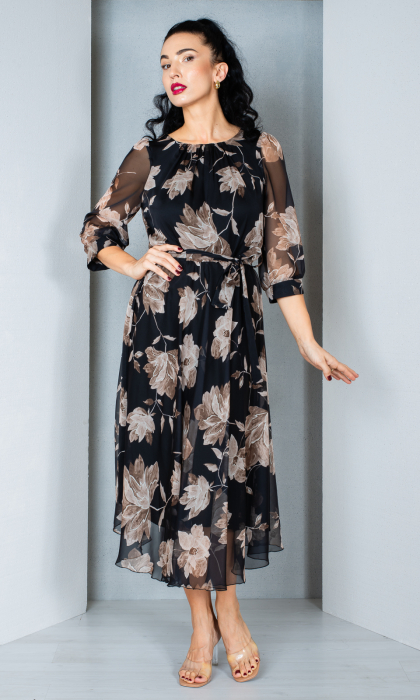 Rochie midi neagra [2]