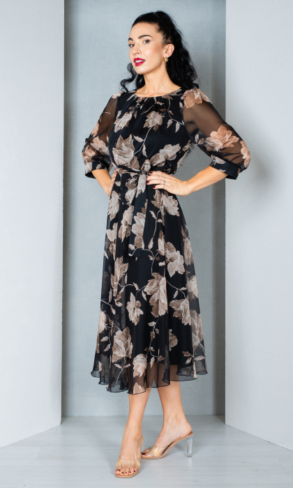 Rochie midi neagra [3]