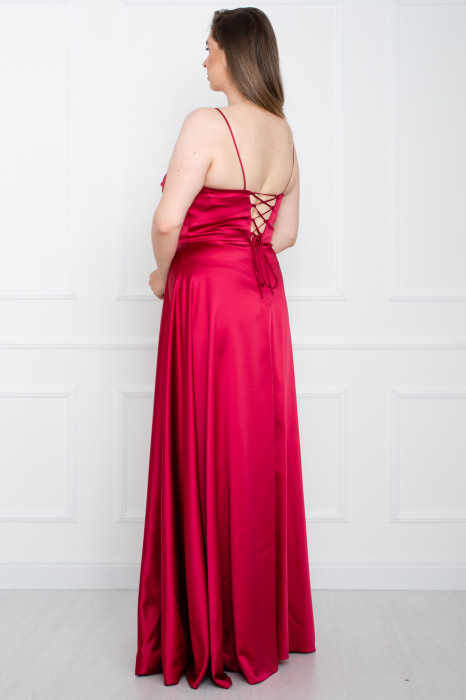 Rochie lunga bordo [3]